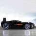 Velocity Black Race Car Bed for Kids