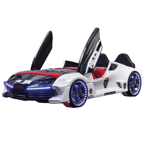 Alpine Race Dream Police Car Beds for Kids