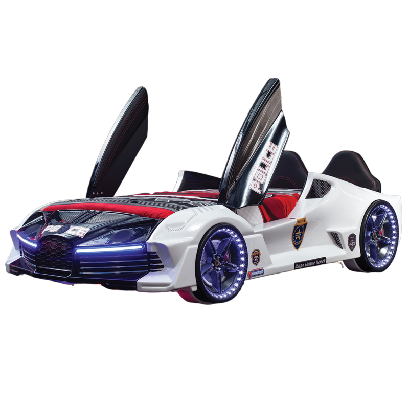 Alpine Race Dream Police Car Beds for Kids