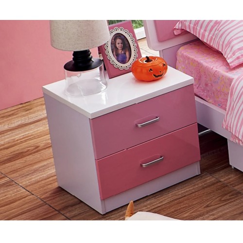 Blush Bloom Kids Bedside Table - Perfect Pink Accent for Your Child’s Room