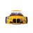 Turbo Speed Yellow  Kids Race Car Bed